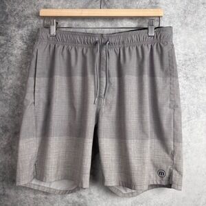 Travis Mathew Coastview Shorts Men's Lightweight Performance Grey Size Large